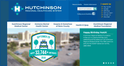 Desktop Screenshot of hutchregional.com