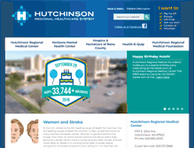 Tablet Screenshot of hutchregional.com
